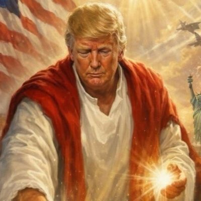 Trump shares AI image of himself as Jesus after extraordinary attacks on Pope