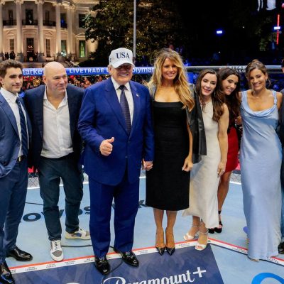 Trump marks 80th birthday with cage fighting extravaganza – as US and Iran agree deal