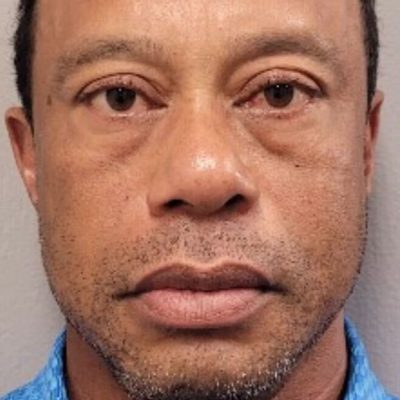Tiger Woods’ mugshot released after his arrest following dramatic car crash